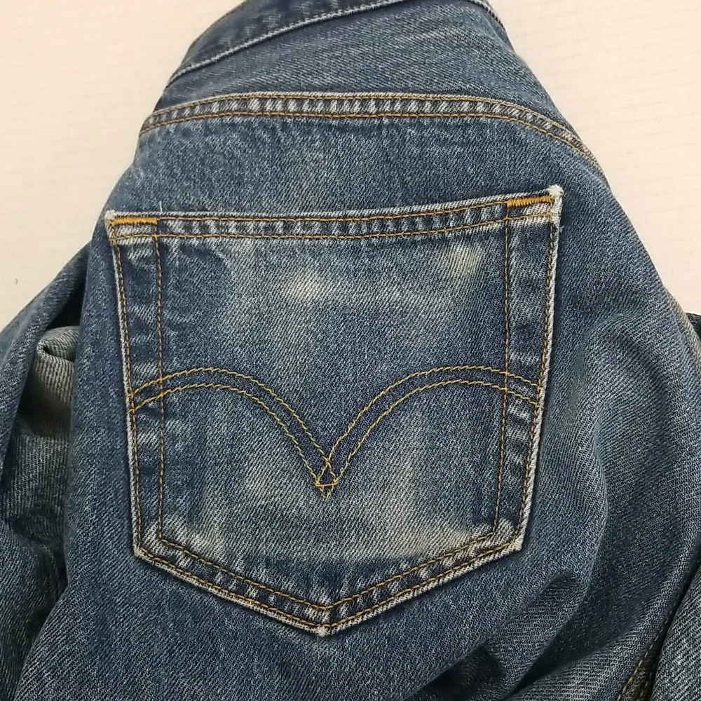 Levi's 501 XX Vintage Denim Jeans Button Fly 100% Cotton Size 33X32 - Picture 12 of 12